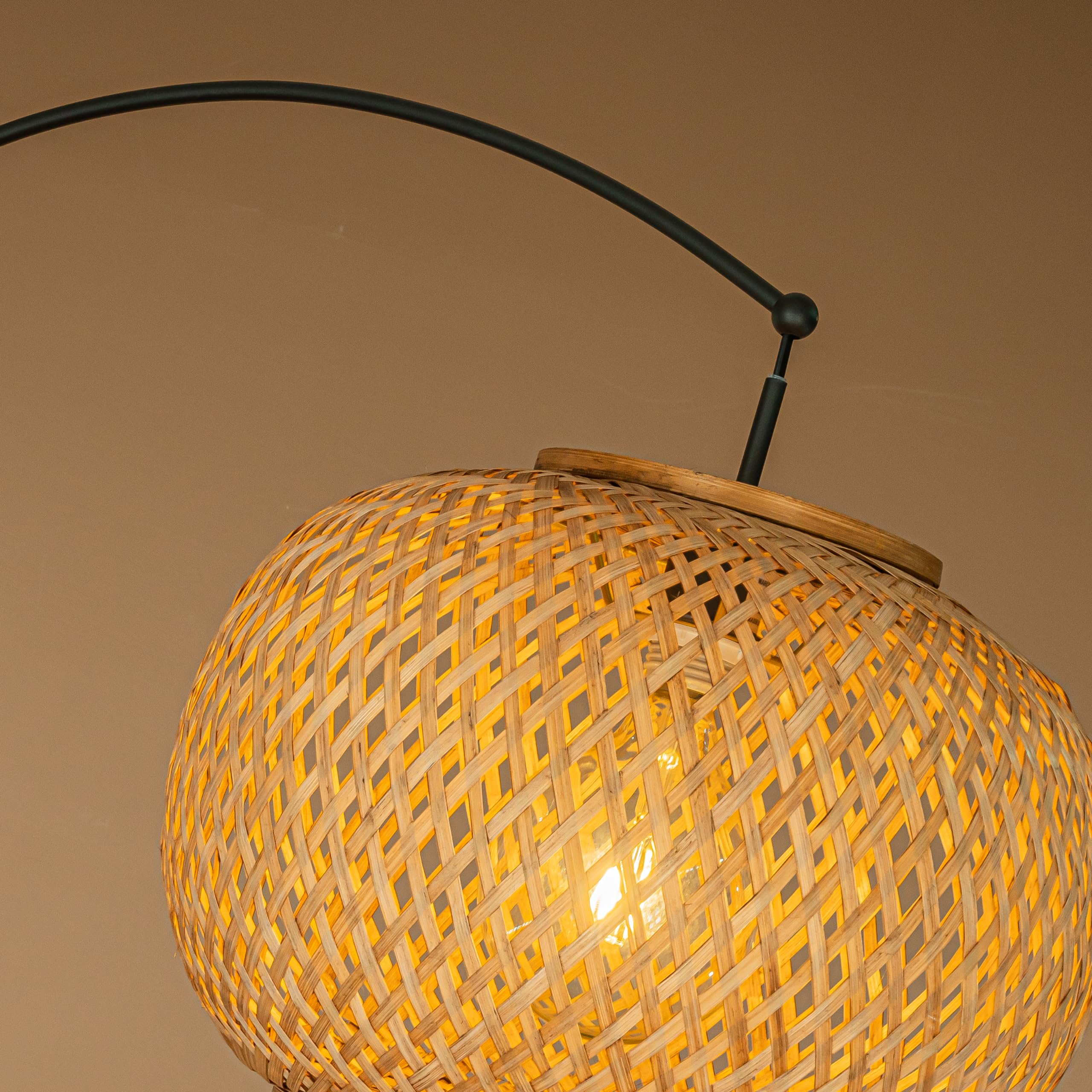 ライト・ランタン Valo shade IN-EI YAMATOYA Y'S CASA Upgraded】 Dimmable Floor Lamp, 1000 Lumens LED Edison Bulb